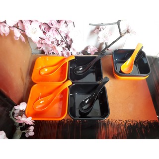 Sỉ 20 Bát chè nhựa Phíp Vuông