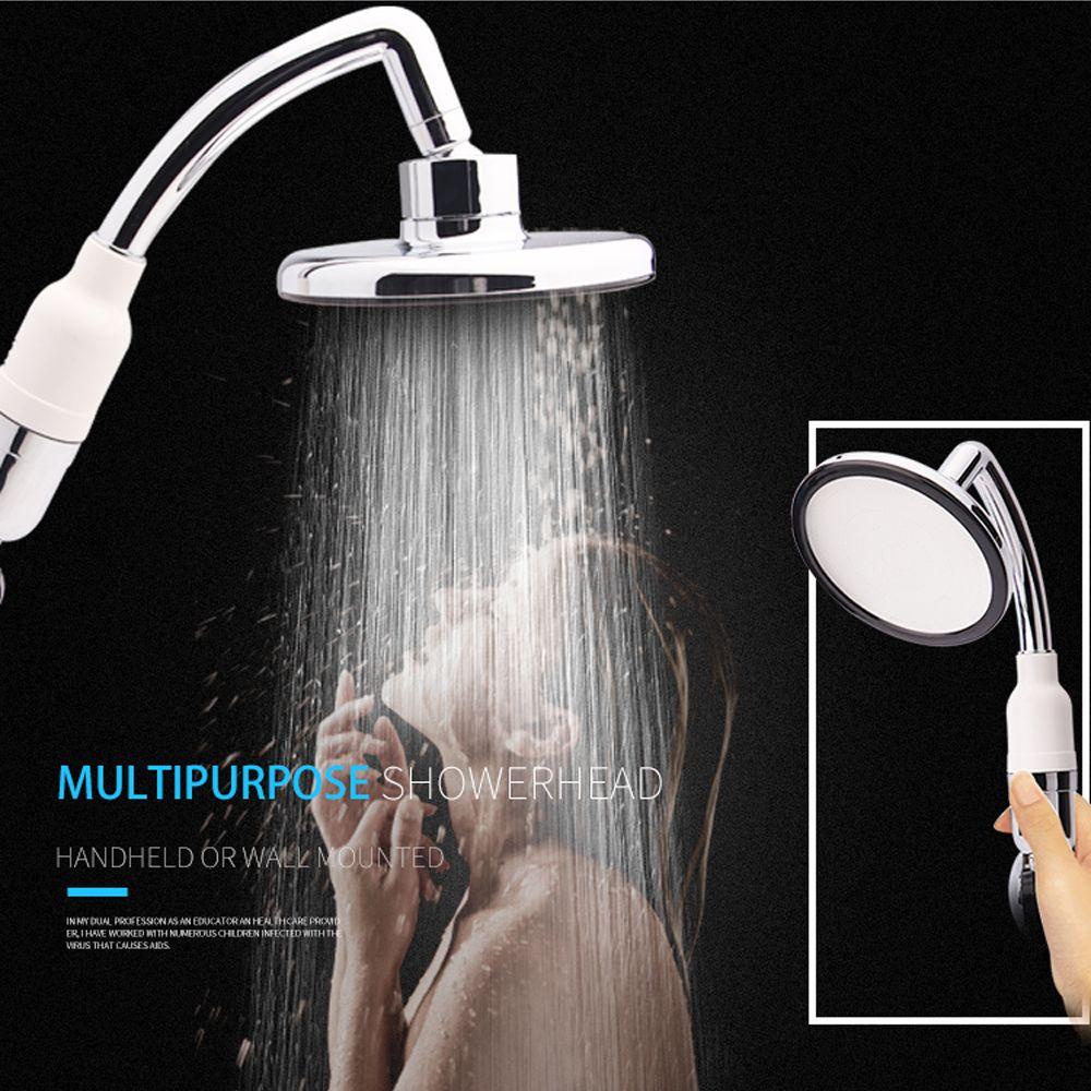 Đầu Vòi Hoa Sen Bằng Thép Không Gỉ Mạ Chrome Tiết Kiệm Nước