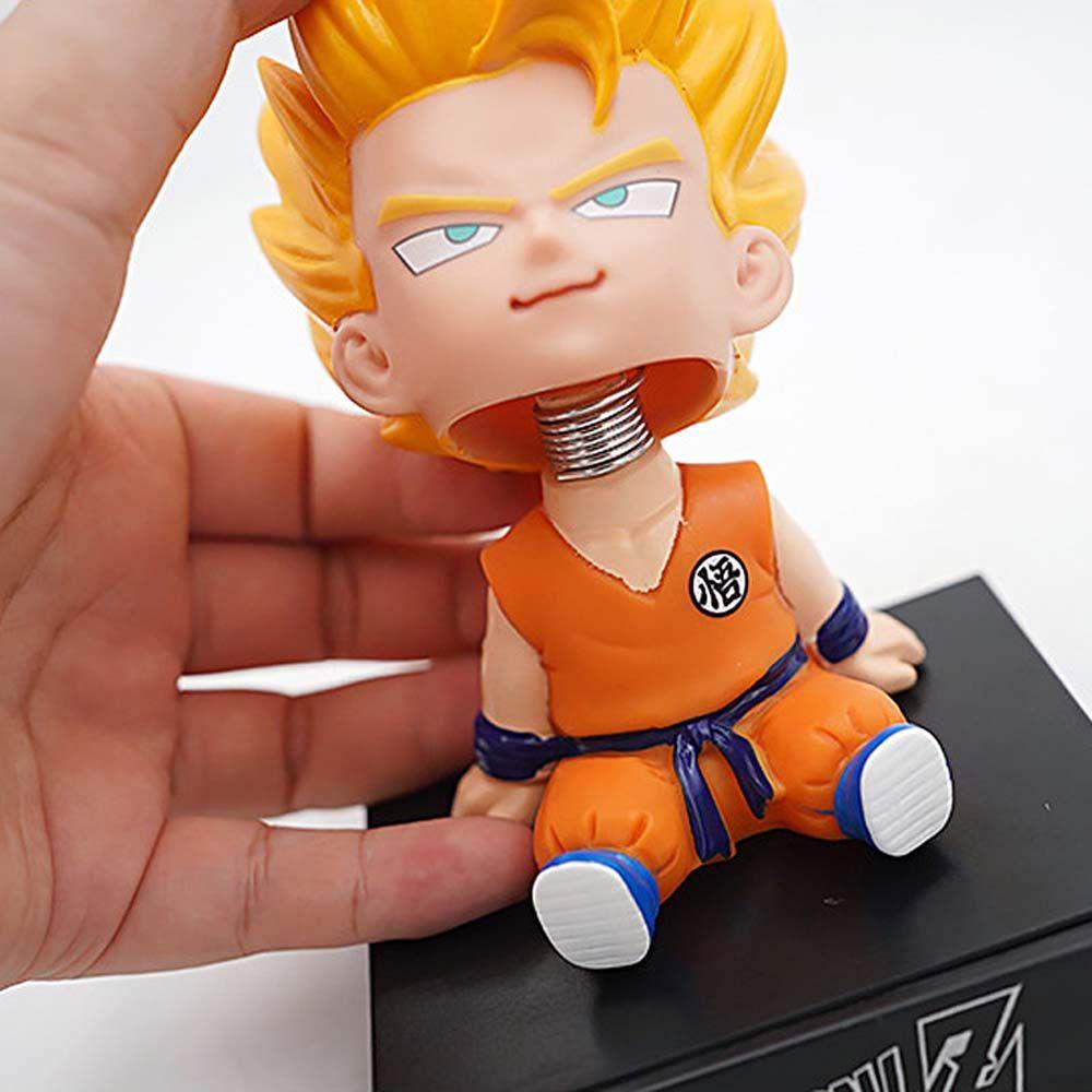 Mô Hình Nhân Vật Goku Lắc Đầu Trong Phim Hoạt Hình Dragon Ball Trang Trí Xe Hơi / Văn Phòng