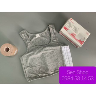 Áo nịt ngực TOMBOY SB TRANS (Combo 3 áo ngắn)