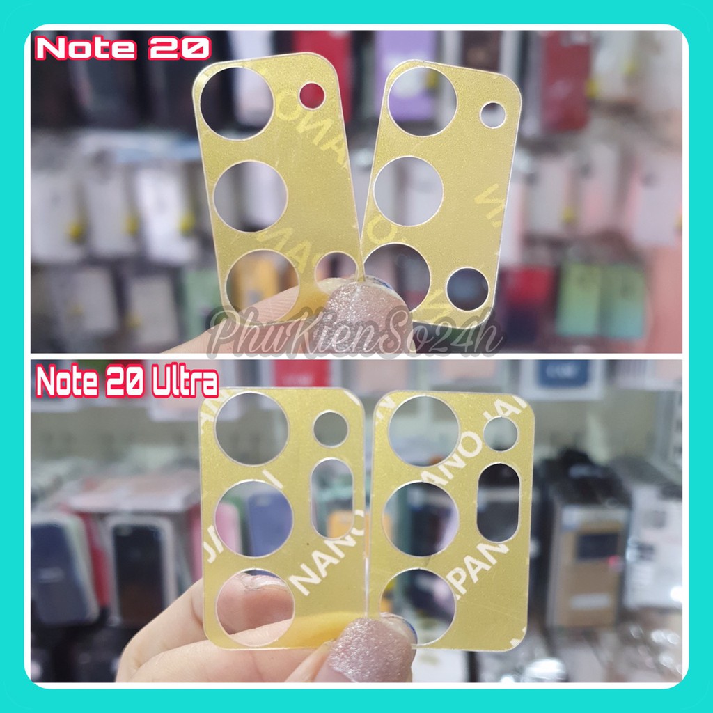 Cường lực nano bảo vệ camera samsung note 20 / note 20 ultra
