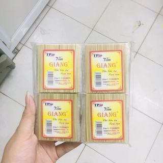 40 gói Tăm cật cây GIANG trên vùng núi cao Dẻo dai, an toàn cho lợi Đường kính nhỏ xíu 0.8mm