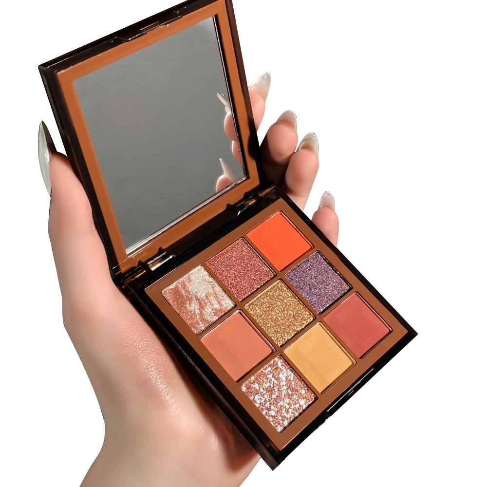 Bảng phấn mắt 9 màu sắc hiệu ứng lì/ ánh ngọc trai lấp lánh
 | BigBuy360 - bigbuy360.vn