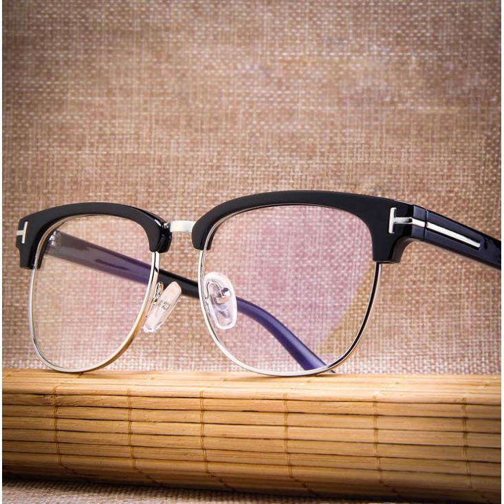 Clear Glasses Vintage Frames Men  1 pcs Optical Square