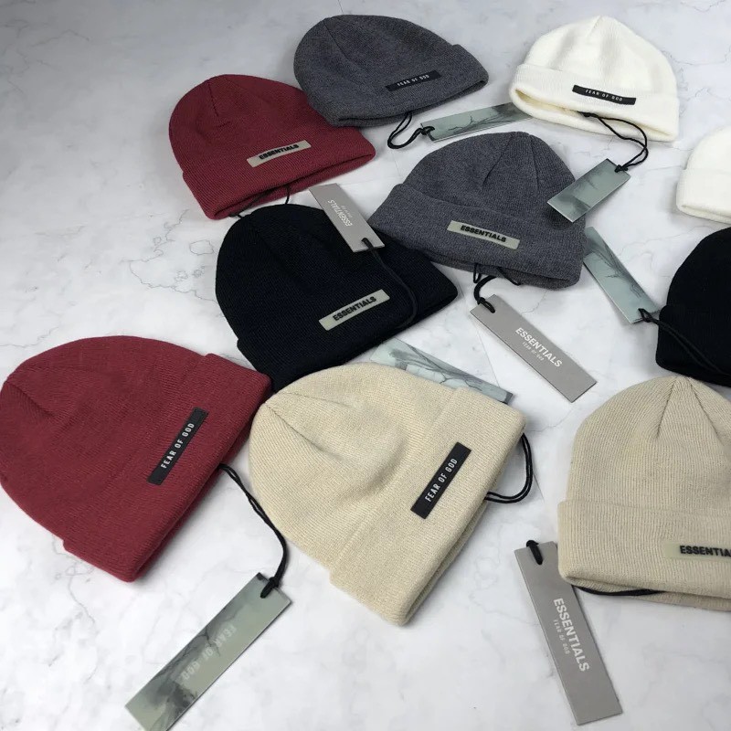 ⚡️[CHỈ 1 NGÀY] - Mũ len FOG ESSENTIALS, Beanie FOG ESSENTIALS cao cấp full tag túi