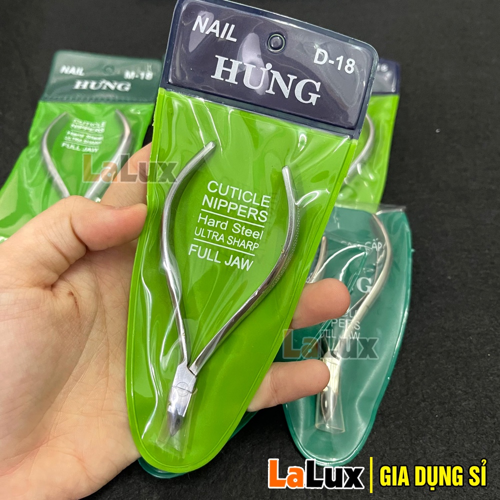 Kềm Cắt Da / Móng Tay Chân - Kìm Cắt Móng Da Bằng Thép Cao Cấp Siêu Bén, Bền Dụng Cụ Nail Gia Dụng Lalux