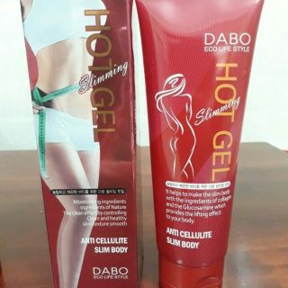 Kem tan mỡ bụng slimming hot gel dabo