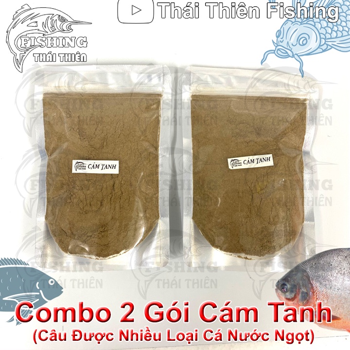 Combo 2 Gói Cám Tanh Câu Được Các Loại Cá Nước Ngọt Chép, Rô Phi, Tra, Trê, Chim