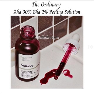 Serum tẩy da chết hóa học The Ordinary AHA 30% BHA 2% Peeling Solution