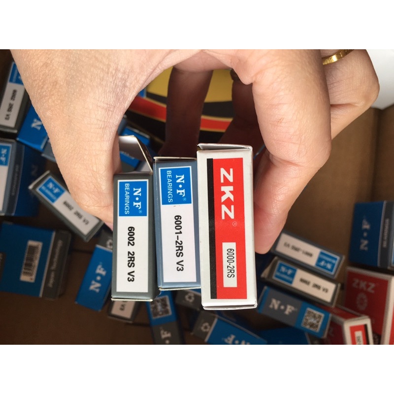 Vòng bi 6000,6001,6002,6003,6004,6005-rs NF nhật mới, bạc đạn mới