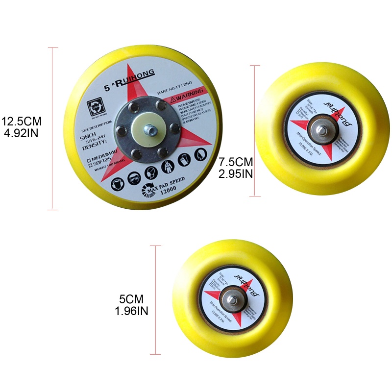 Bộ Phụ Kiện Cho Máy Mài 2 / 3 / 5 ''