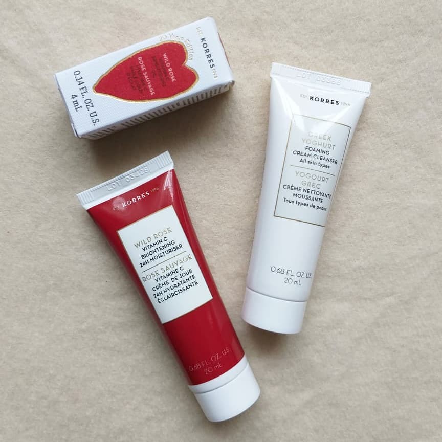 KORRES🌹 Set dưỡng ẩm, làm sáng da KORRES