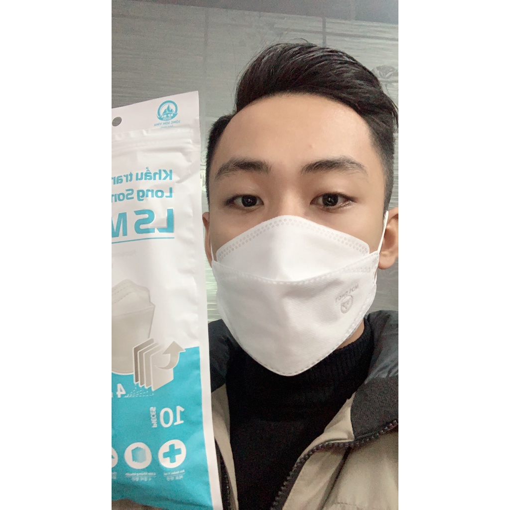 Thùng 300 Khẩu Trang KF94 LS MASK 4D  - Có Chứng Nhận - Cam kết Chính Hãng