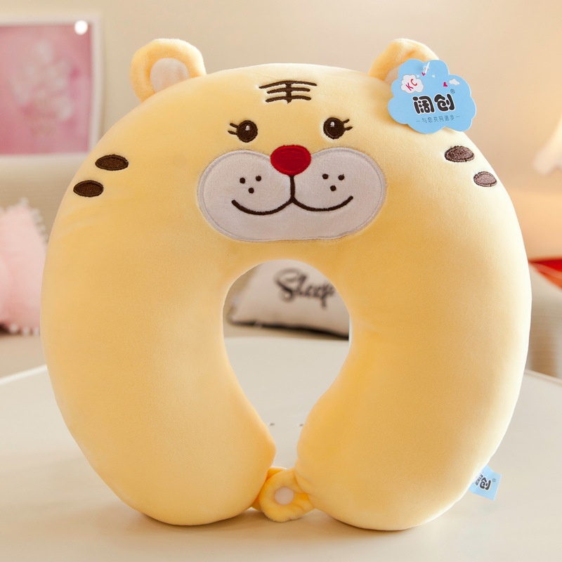 Gối chữ U kê cổ gối tựa cổ chống đau mỏi vai gáy gối văn phòng gối du lịch