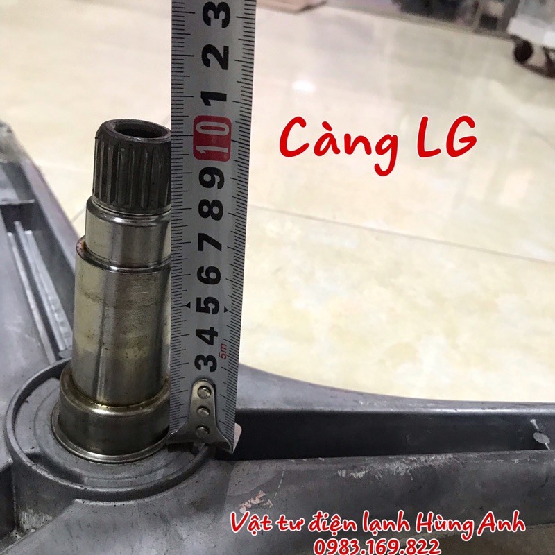 càng ,ba chạc máy giặt LG lồng  ngang cửa trước