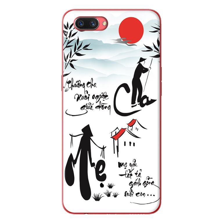 Ốp Lưng Oppo A3S - Thương Cha Mẹ