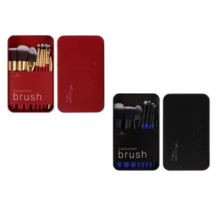 Bộ Cọ Trang Điểm Hộp Sắt 8 Cây Collection Vacosi Makeup House