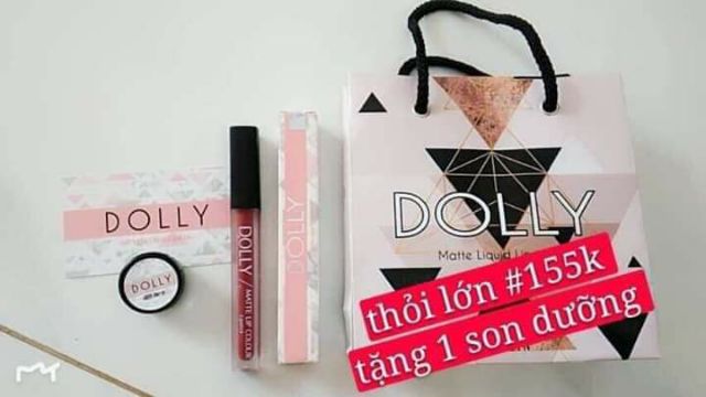 [Mã COS2207 giảm 10% đơn 500K] Son Dolly siêu lì và mềm môi hàng chuẩn | BigBuy360 - bigbuy360.vn