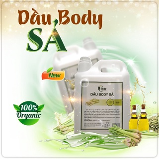 [Chính Hãng] Dầu Massage Body Tinh Dầu Sả - 5 Lít