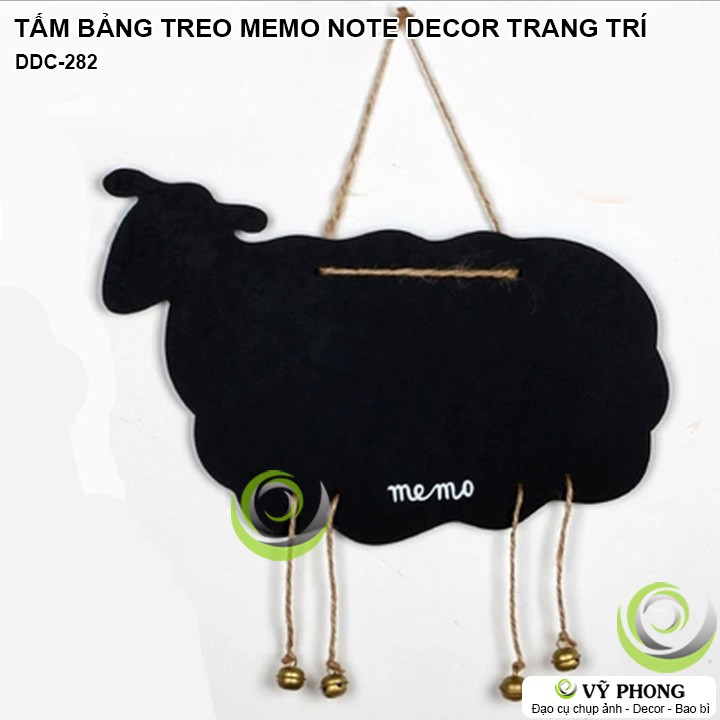 TẤM BẢNG ĐEN GỖ TREO MEMO NOTE CẮT HÌNH CON VẬT BẢNG ĐEN GHI NHỚ DECOR TRANG TRÍ ĐẠO CỤ CHỤP ẢNH SẢN PHẨM DDC-282