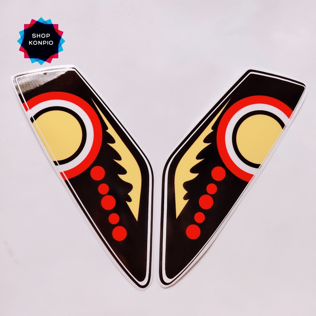 Tem Decal Dán Pha Đèn Vario Đủ Kiểu Hình Ngẫu Nhiên (1 Cặp)