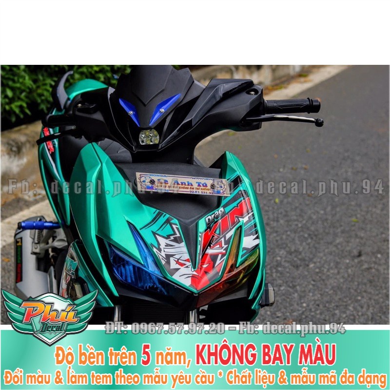 Tem rời Winner X Xanh đỏ đen Kingdrang -1