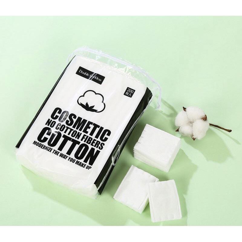 Bông tẩy trang 200 miếng Cosmetic Cotton - SHOPFORGIRL | BigBuy360 - bigbuy360.vn
