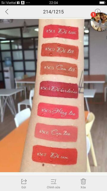 Siêu son linh hương ( son kem ) | BigBuy360 - bigbuy360.vn