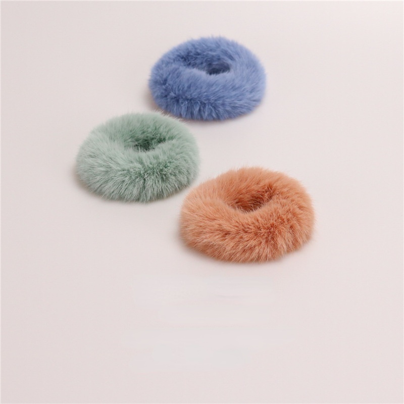 Dây Cột Tóc Vải Bông Dễ Thương Phong Cách Hàn Quốc Cho Nữ