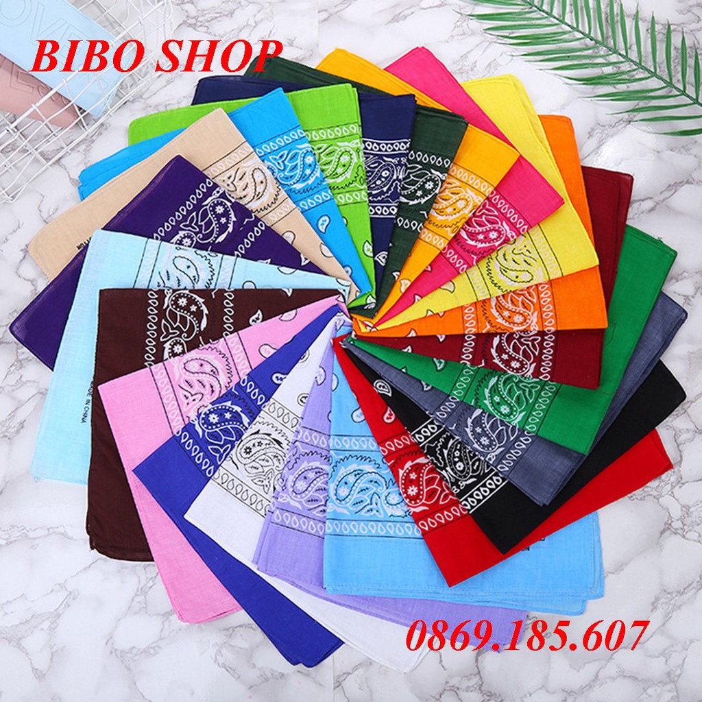 Khăn Turban, Bandana Choàng Cổ, Đeo Tay, Đeo Túi Xách, Thắt Lưng, Búi Tóc, Đội Đầu