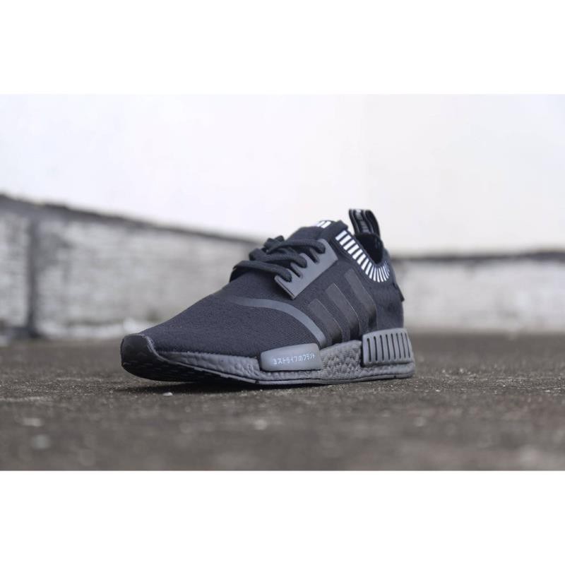 Giày Chạy Bộ Adidas Nmd R1 Pk Màu Trắng Đen Phong Cách Nhật Bản