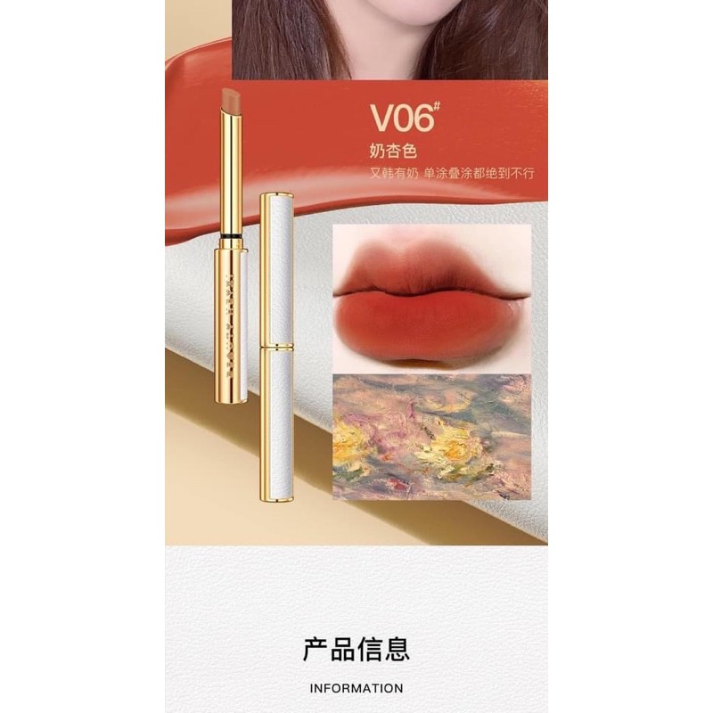 SON MÀU HEYXI VỎ VÀNG SON THỎI LÌ | BigBuy360 - bigbuy360.vn