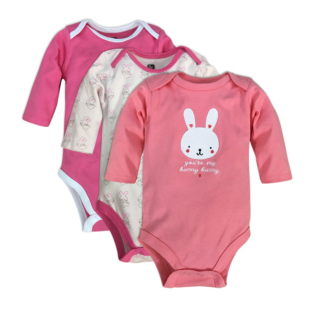 (CHỌN MẪU) SET 3 Bodysuit Body Chip DÀI TAY Belitii Xuất Mỹ Siêu Đẹp Cho Bé Trai Bé Gái