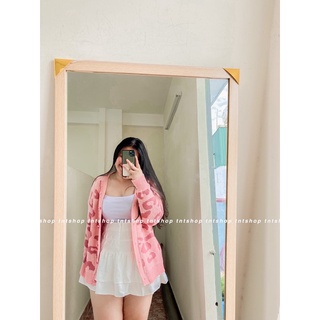 ÁO KHOÁC LEN BEO HỒNG [ TNT SHOP BIGSIZE ]
