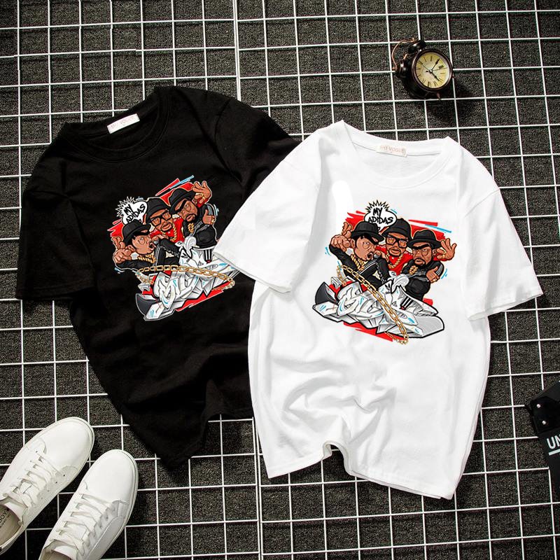 Áo thun unisex form rộng hypebeast style cá tính vải dày mịn 2019T1477