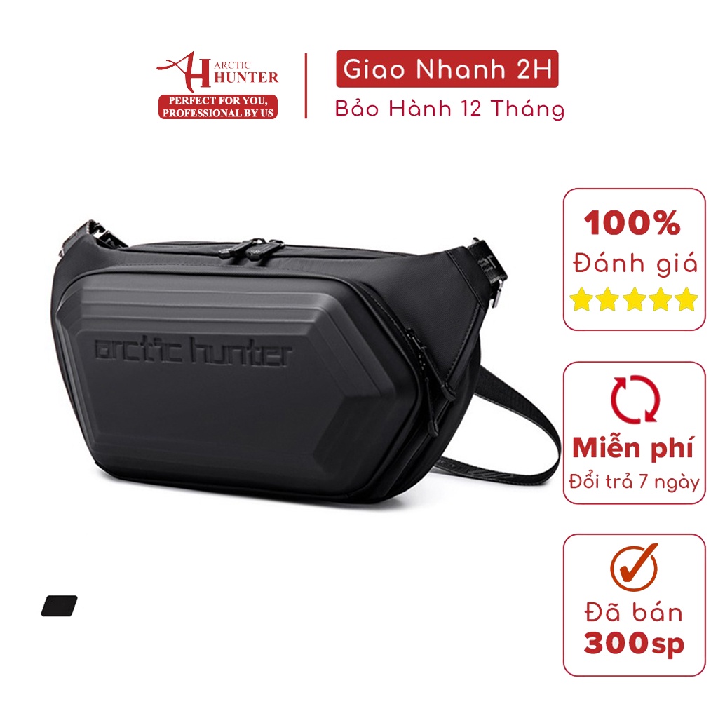 [Mã BMBAU50 giảm 7% đơn 99K] Túi đeo chéo nam trước ngực Arctic Hunter chất liệu chống nước - Y00013