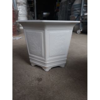 Chậu nhựa lục giác size 16x13cm trồng cây siêu xinh