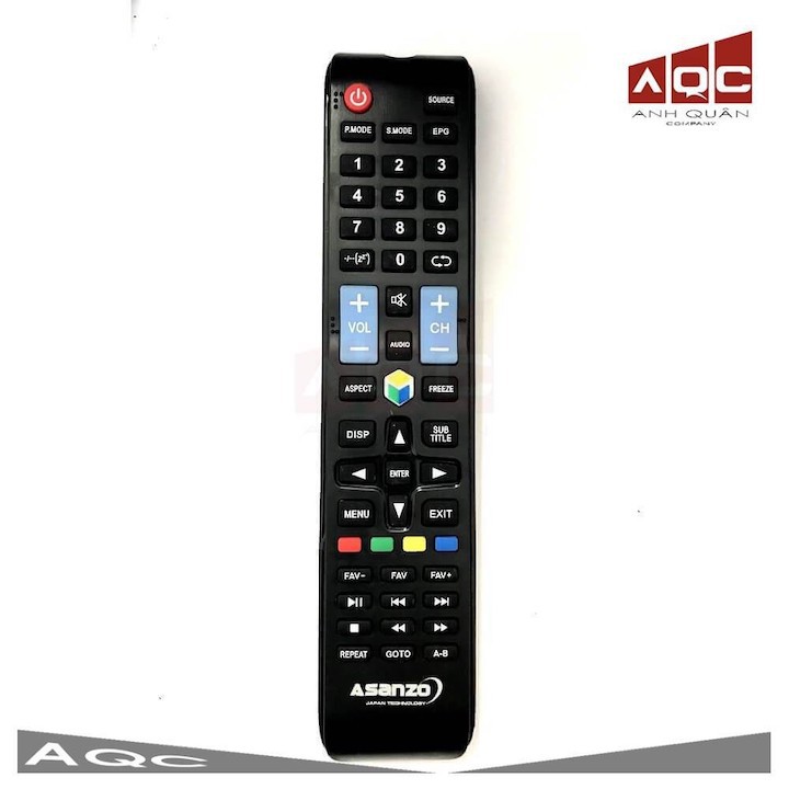 Điều khiển TV ASANZO Smart [Hàng chuẩn đẹp]