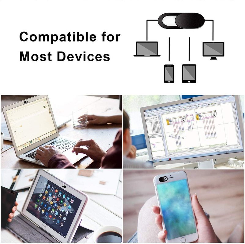 Nắp trượt đậy webcam siêu mỏng chống nhìn trộm cho IPhone / Laptop / MacBook / IPad