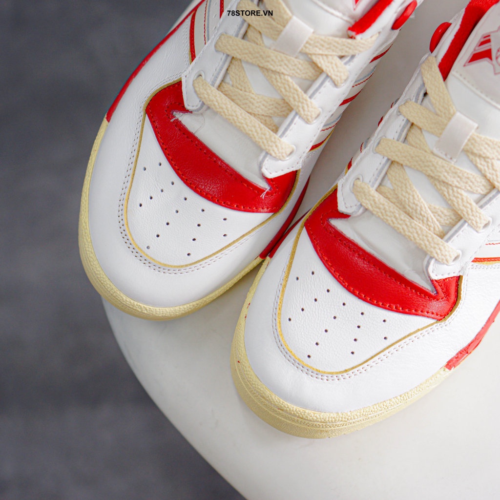 Giày sneaker Adidas rivalry low premium GZ2557 màu trắng đỏ chính hãng