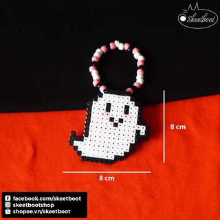 Vòng kandi perler ghost - vòng tay kandi phụ kiện rave edm festival raver kandi perler DJ