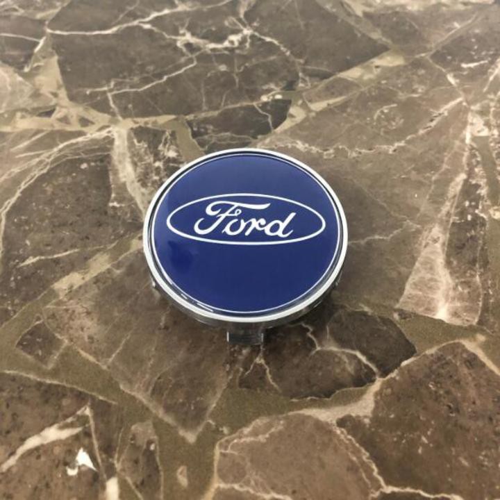 Logo chụp mâm, ốp lazang bánh xe ô tô cao cấp Ford 68mm: Đường kính 68mm