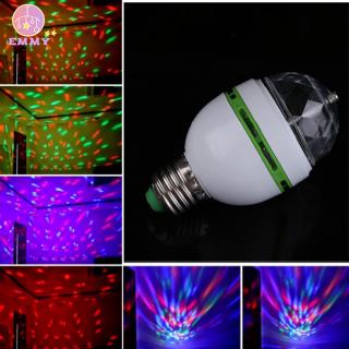 Đèn Led Xoay Nhiều Màu E27 3w 100-240v