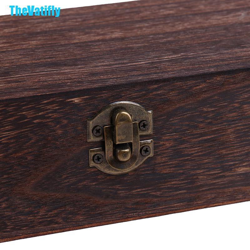 Hộp Gỗ Để Bàn Phong Cách Retro