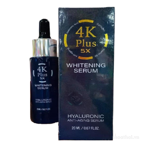 Chai 20ml Serum 4K Plus 5X Whitening Thái Lan