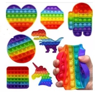 Pop Ít - Đồ Chơi Bóp Bóng, Nhấn Bóng Loại Đẹp Giúp Xả Xì Trét, Giảm Căng Thẳng"