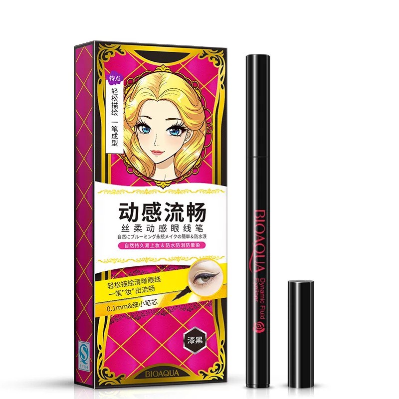 Kẻ Mắt Nước, Eyeliner, Mắt Nước Bioaqua Nhanh Khô Lâu Trôi Chống Thấm Nước Màu Mịn 2g