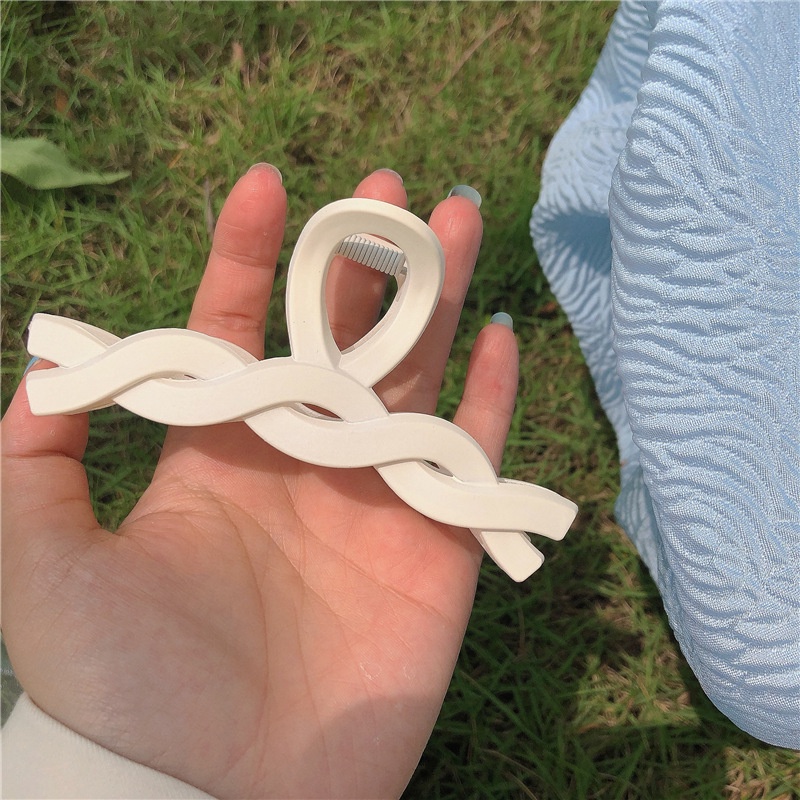 Kẹp Tóc Xoắn Màu Sắc Macaron Thời Trang Xuân Hè Cá Tính