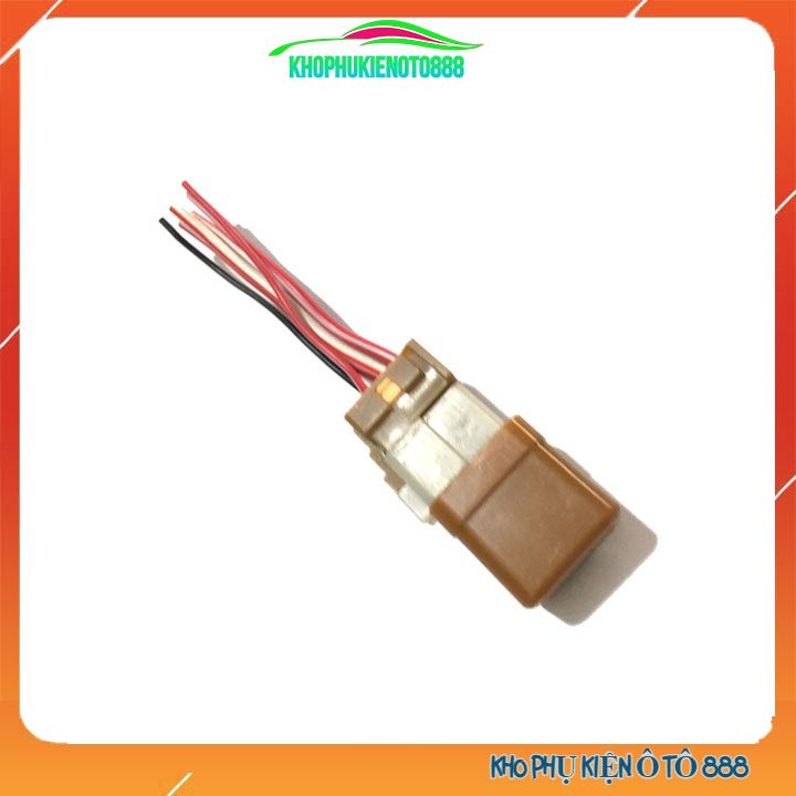 Rơ le relay ô tô 12V 6 chân nâu