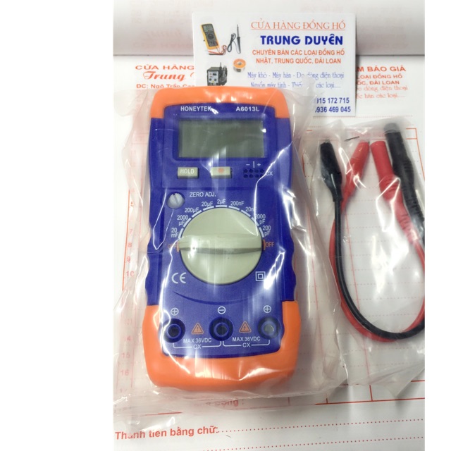 Freeship 99k TQ_đồng hồ vạn năng A6013L chuyên đo tụ